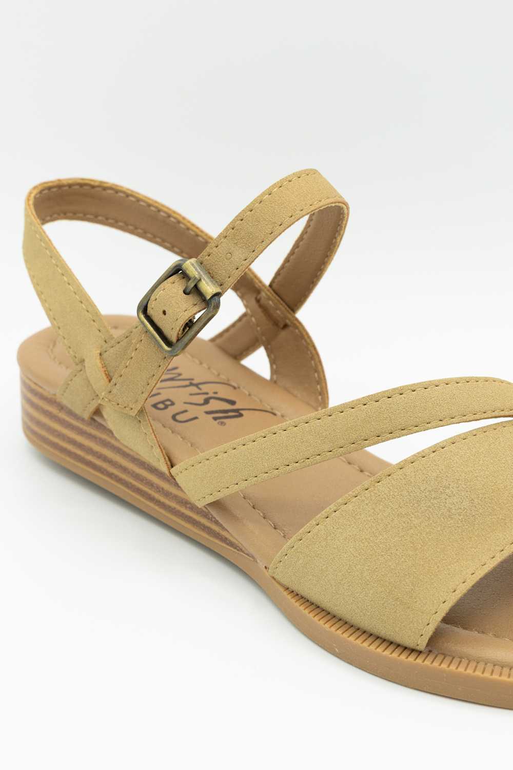Blowfish Arrow Sandals for Women in Taupe | J7627F1-TAUPE - Image 3