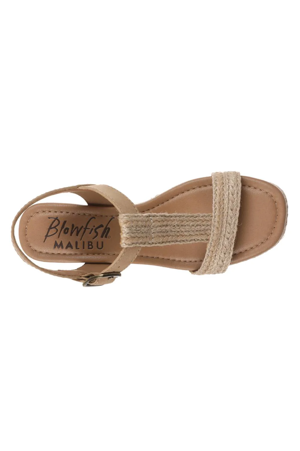 Blowfish Malibu Annika Platform Wedges for Women in Sand | J8805M2-NATURAL - Image 3