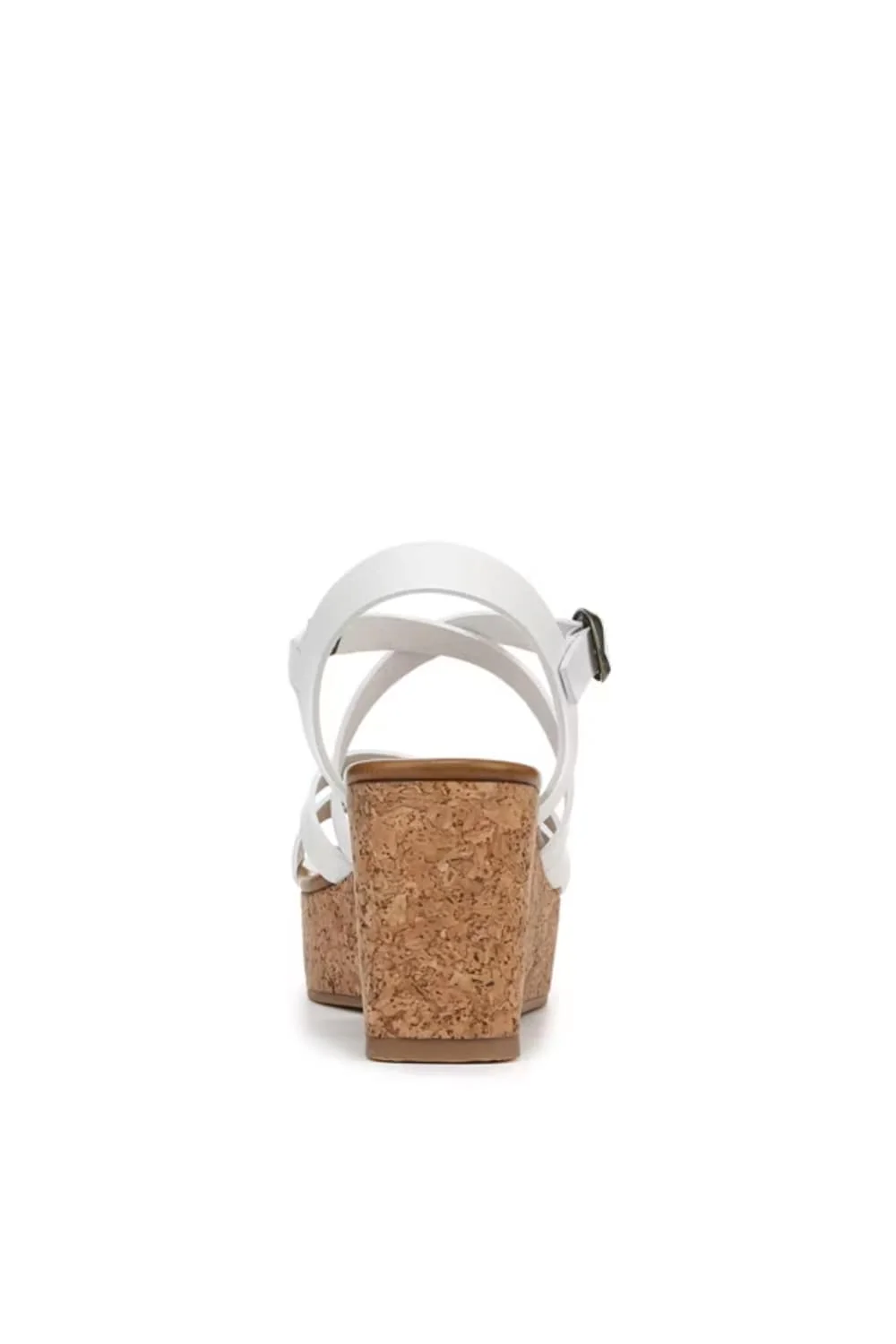 Blowfish Malibu Aurora Wedge Sandals for Women in White | J4676S3-WHITE - Image 7