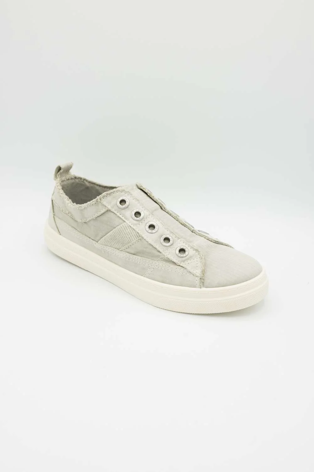 Blowfish Malibu Hangout Slip On Sneakers for Women in Washed Grey | J8827F1-GREY - Image 5