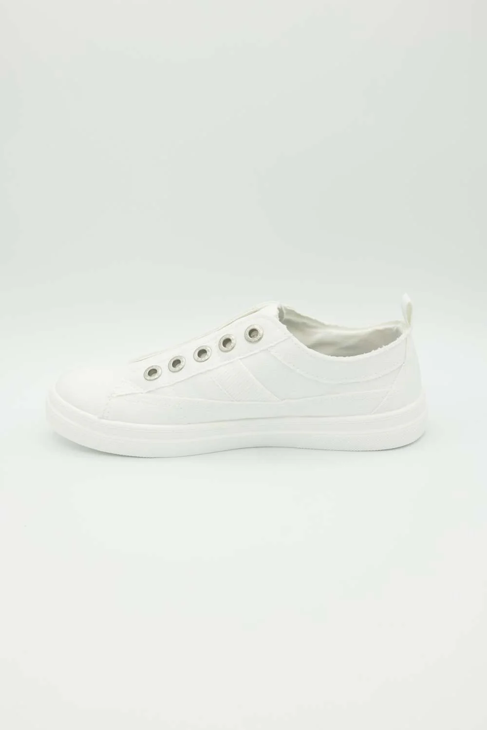 Blowfish Malibu Hangout Slip On Sneakers for Women in White | J8827F3-WHITE - Image 5