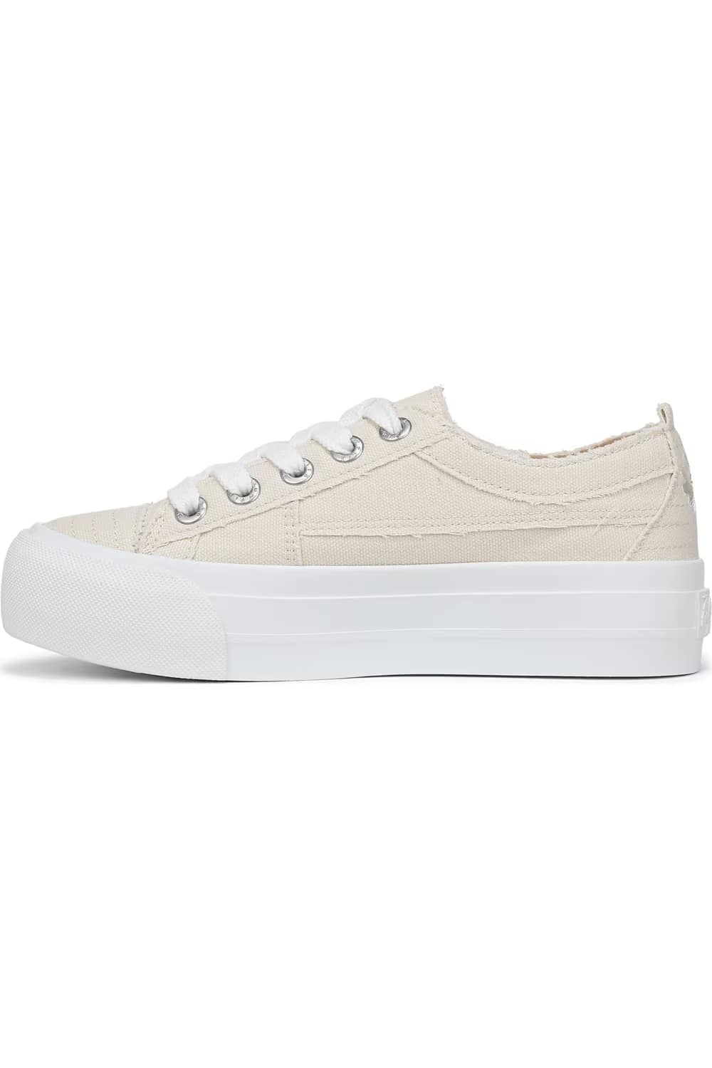 Blowfish Malibu Sadie-Sun Platform Sneakers for Women in Cream | J8192F3-WHITE - Image 4