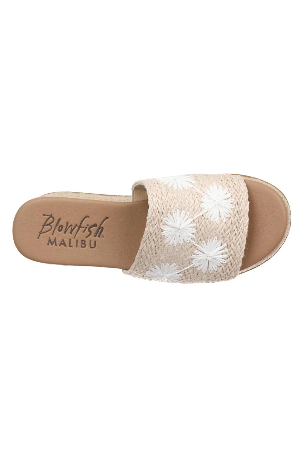 Blowfish Malibu Sun Raffia Platform Sandals for Women in Light Natural | J7641F4-LT NATURAL - Image 5