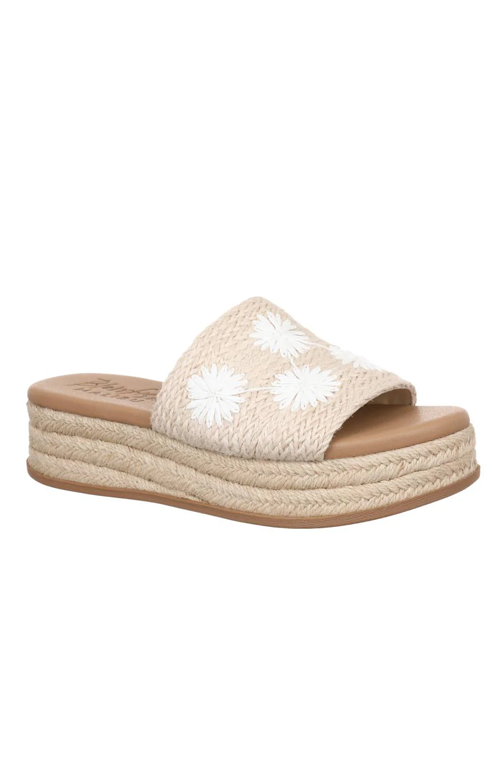 Blowfish Malibu Sun Raffia Platform Sandals for Women in Light Natural | J7641F4-LT NATURAL - Image 6