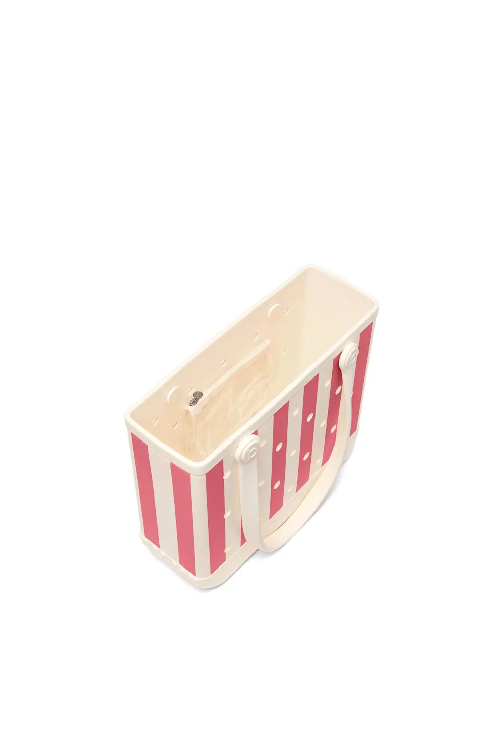Bogg Bag Baby Bogg Bag in Capri Coral Stripe | BP1812004-CAPRI - Image 3