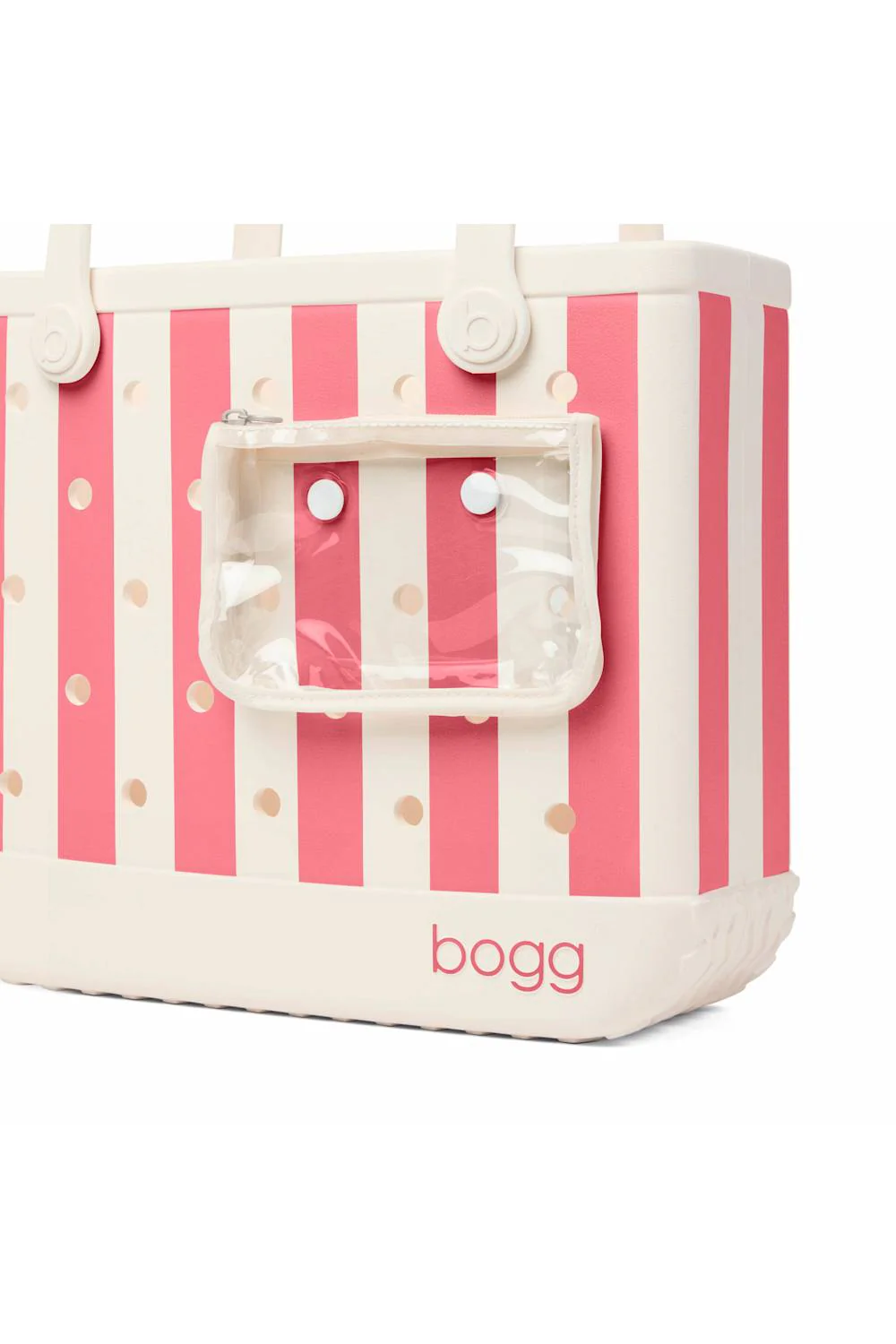 Bogg Bag Baby Bogg Bag in Capri Coral Stripe | BP1812004-CAPRI - Image 4