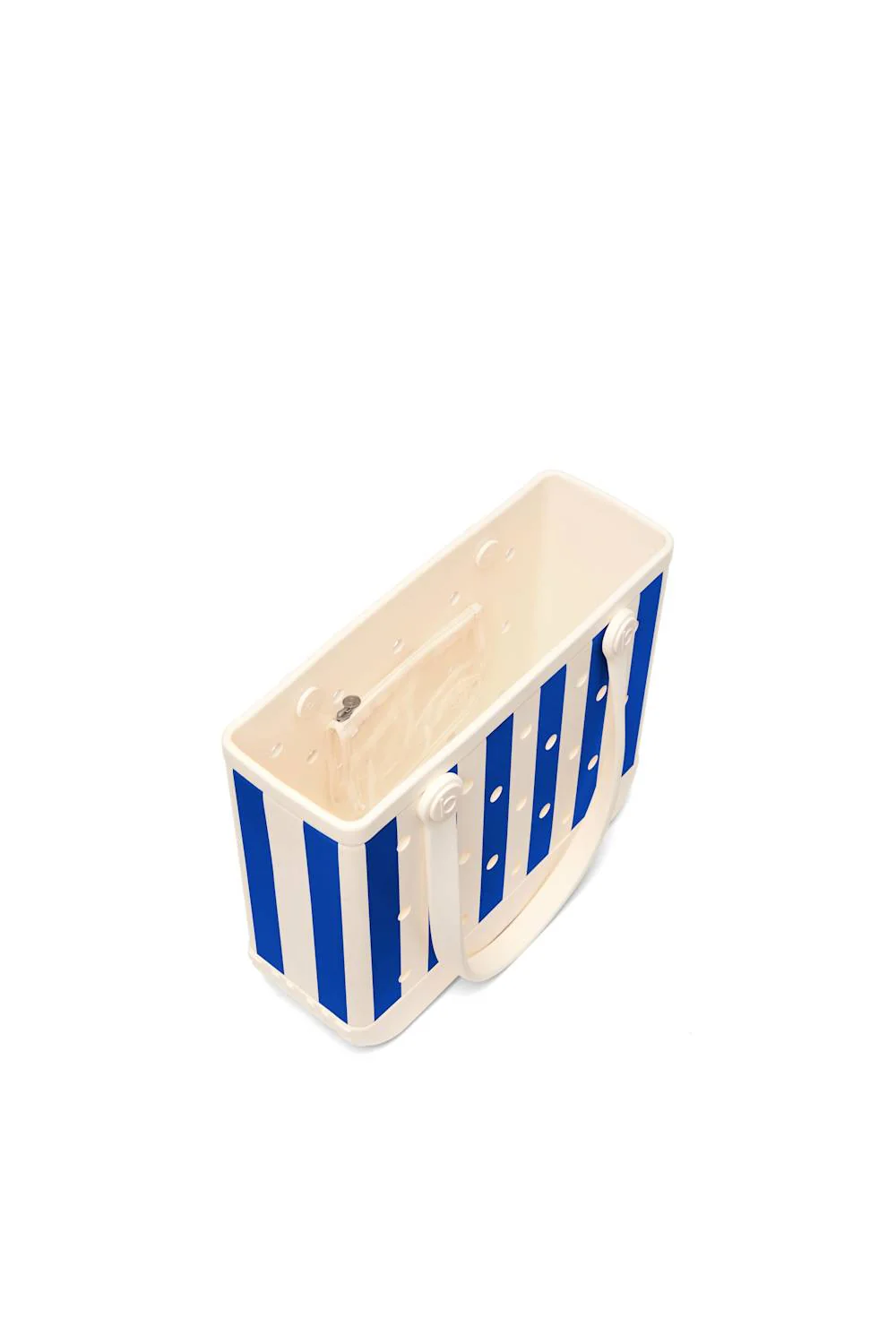 Bogg Bag Baby Bogg Bag in Mykonos Blue Stripe | BP1812004-MYKBL - Image 3