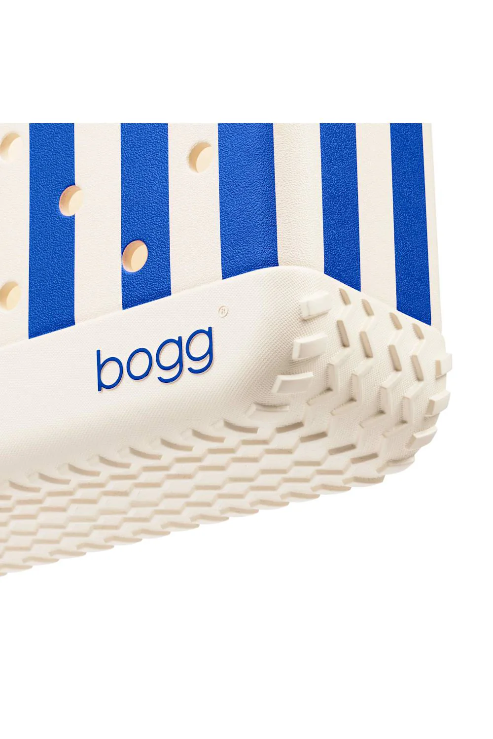 Bogg Bag Bitty Bogg Bag in Mykonos Blue Stripe | BP1814004-MYKBL - Image 4