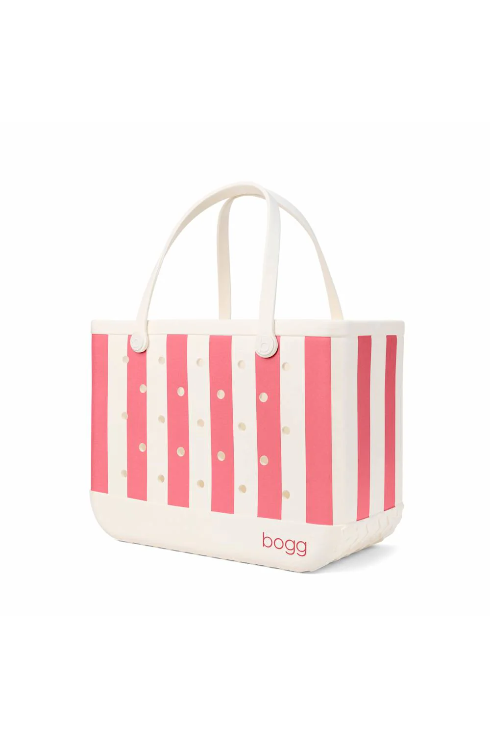 Bogg Bag Original Large Bogg Bag in Capri Coral Stripe | BP1810004-CAPRI - Image 2