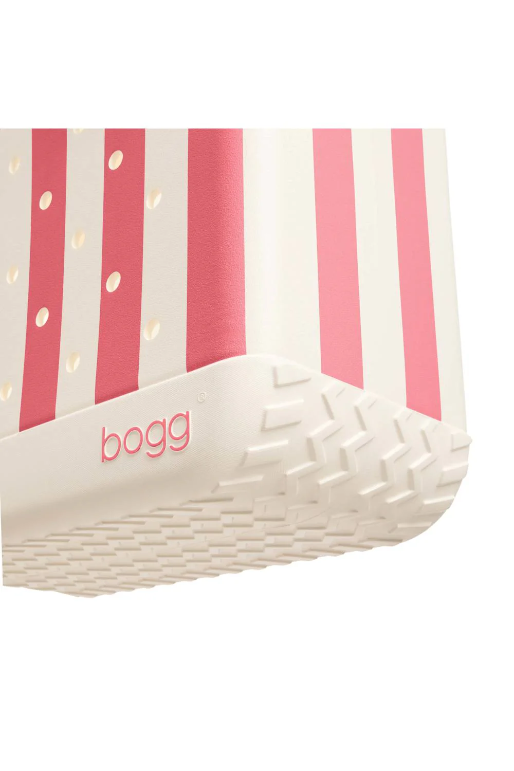 Bogg Bag Original Large Bogg Bag in Capri Coral Stripe | BP1810004-CAPRI - Image 4