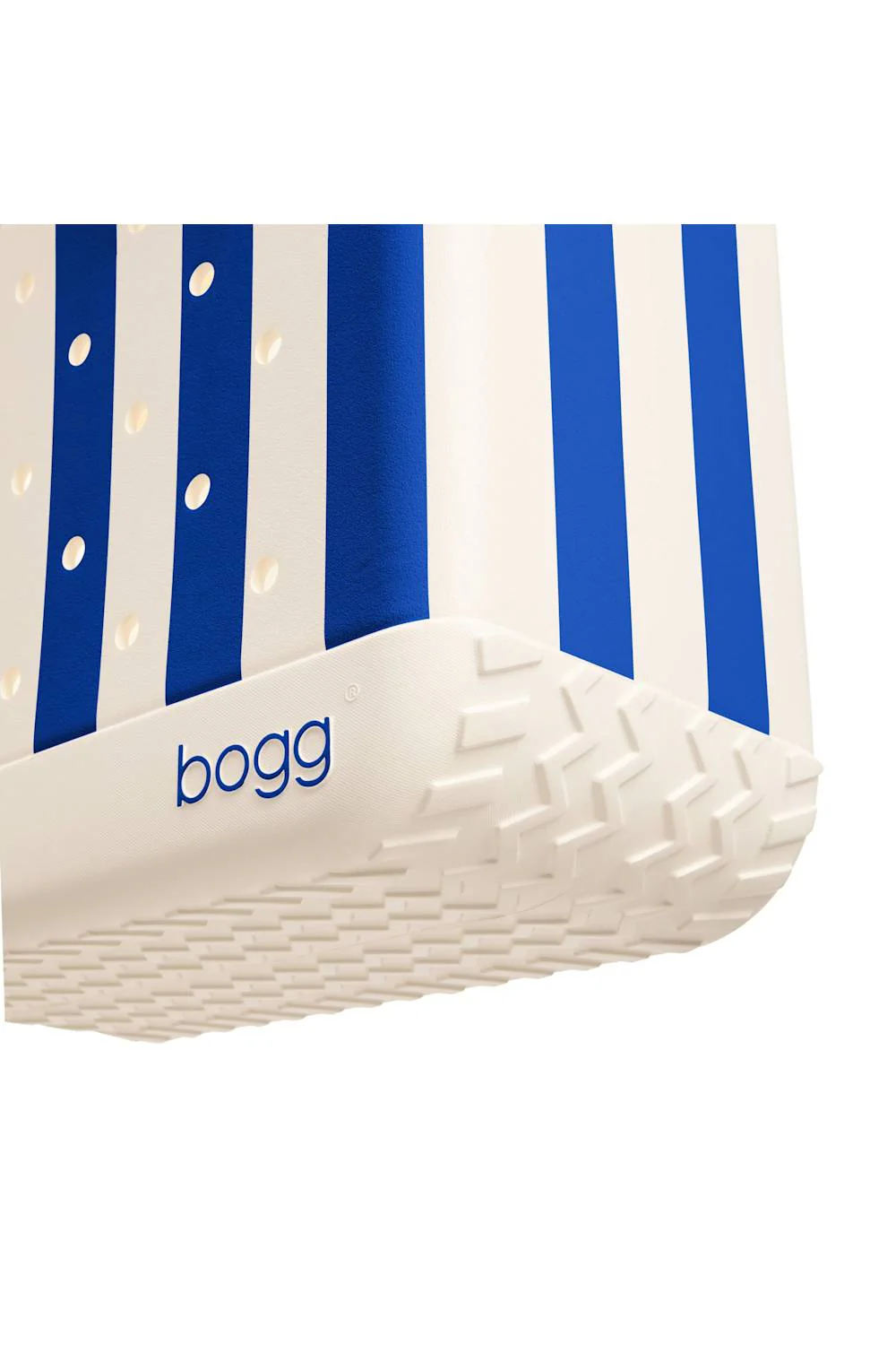 Bogg Bag Original Large Bogg Bag in Mykonos Blue Stripe  | BP1810004-MYKBL - Image 5