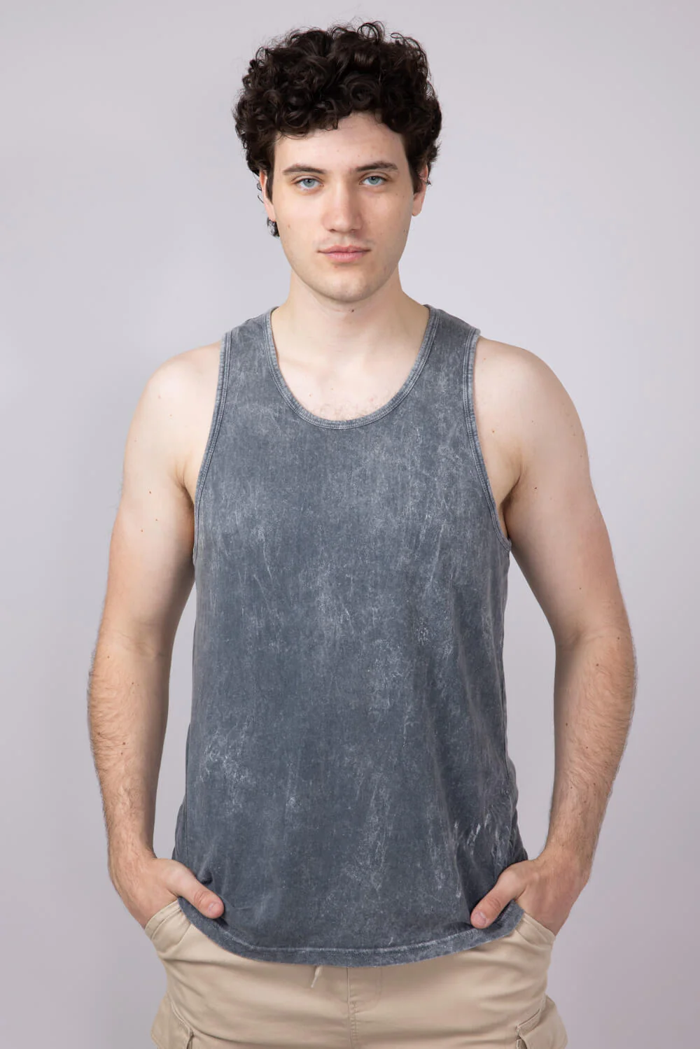 Bondi Beach Mineral Wash Tank Top for Men - Image 5
