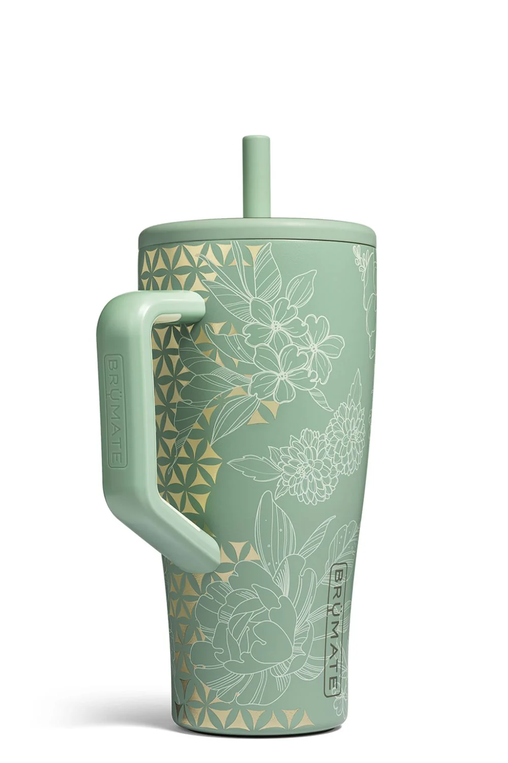 BruMate Era 30 oz Tumbler in Golden Bloom | DWER30MTB-METALLICBLOOM - Image 2