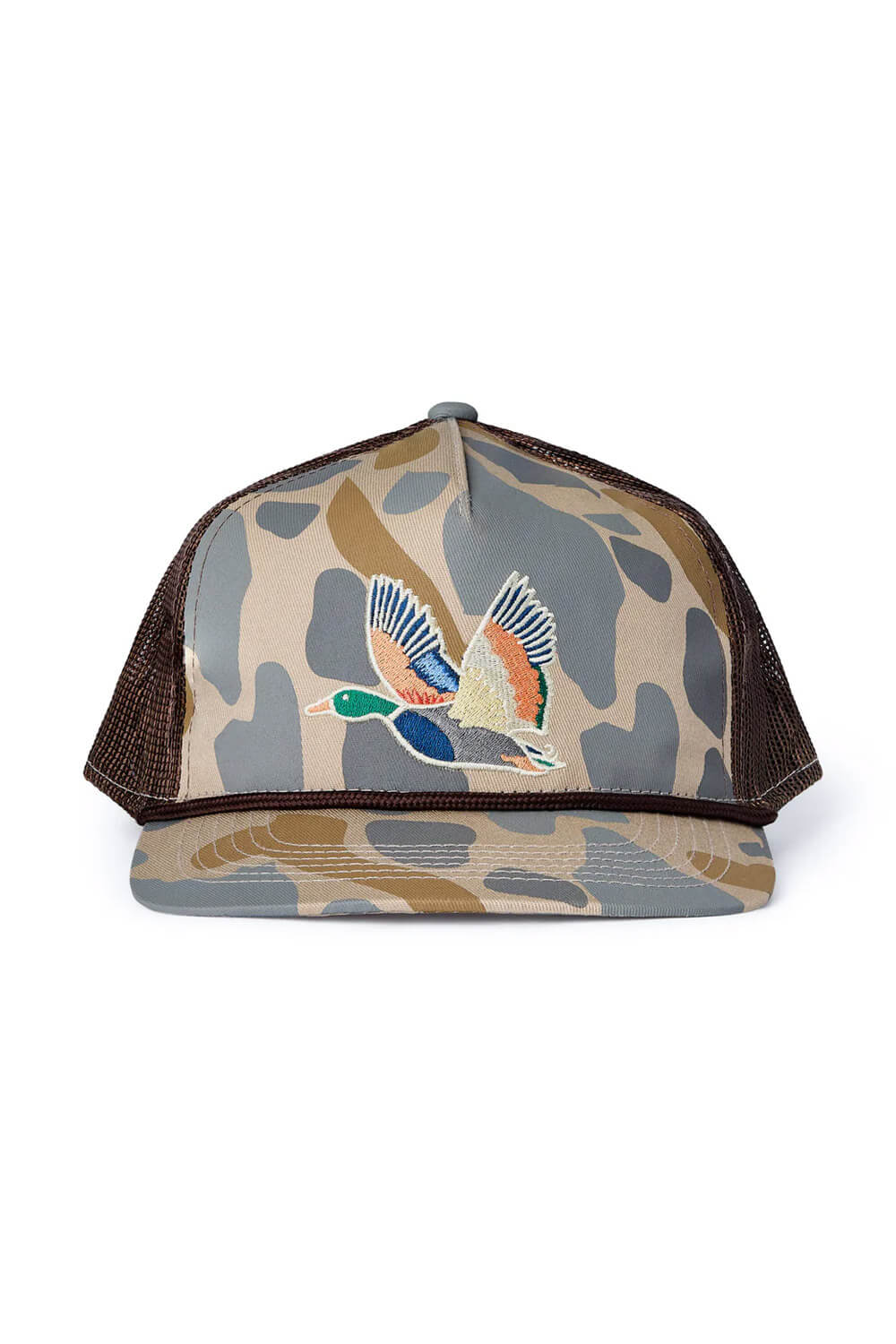 Burlebo Retro Duck Hat for Men in Camo | C-RETRO CAMO DUCK - Image 4