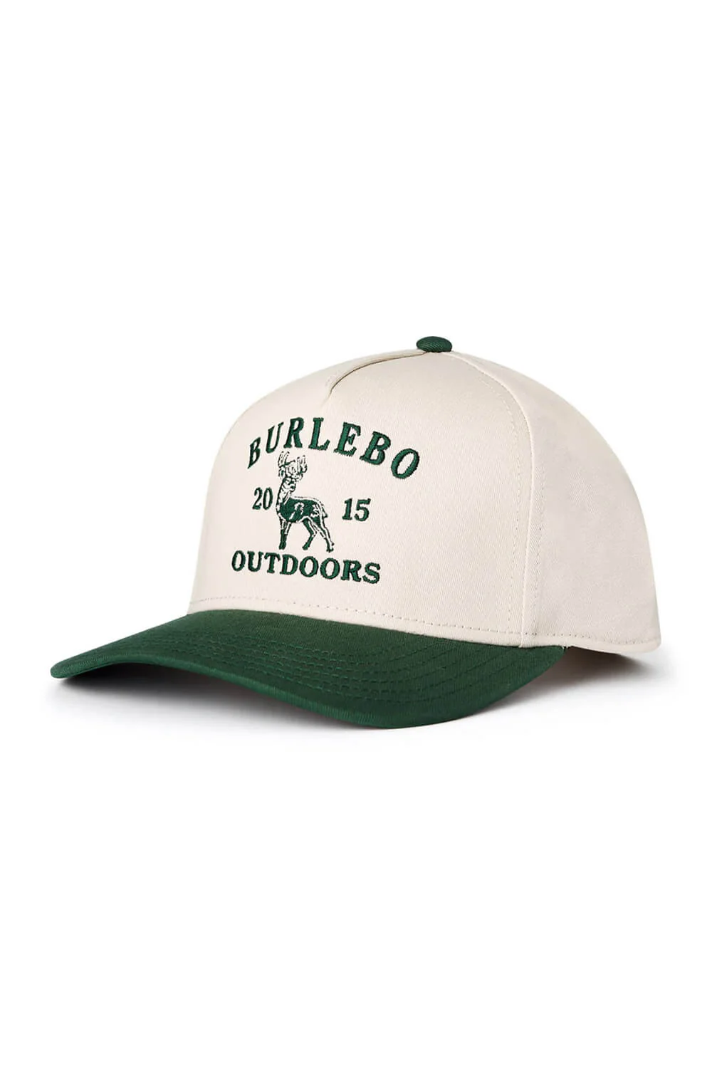 Burlebo Vintage Whitetail Deer Hat for Men in Cream | C-VINTAGE WHITETAIL DEER - CREAM - Image 2