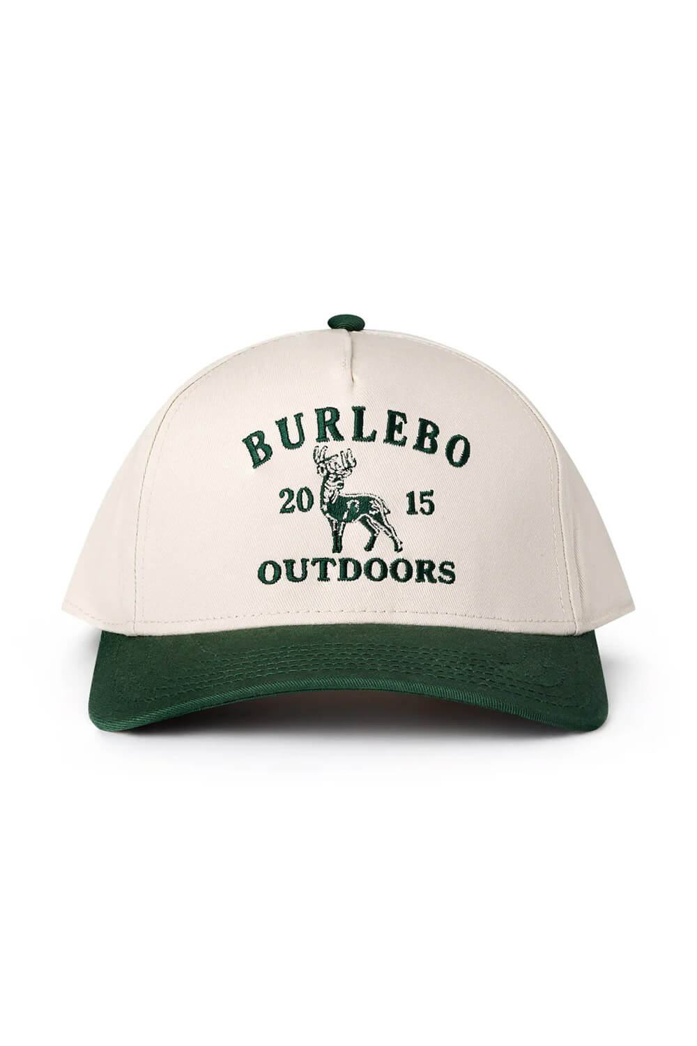 Burlebo Vintage Whitetail Deer Hat for Men in Cream | C-VINTAGE WHITETAIL DEER - CREAM - Image 4