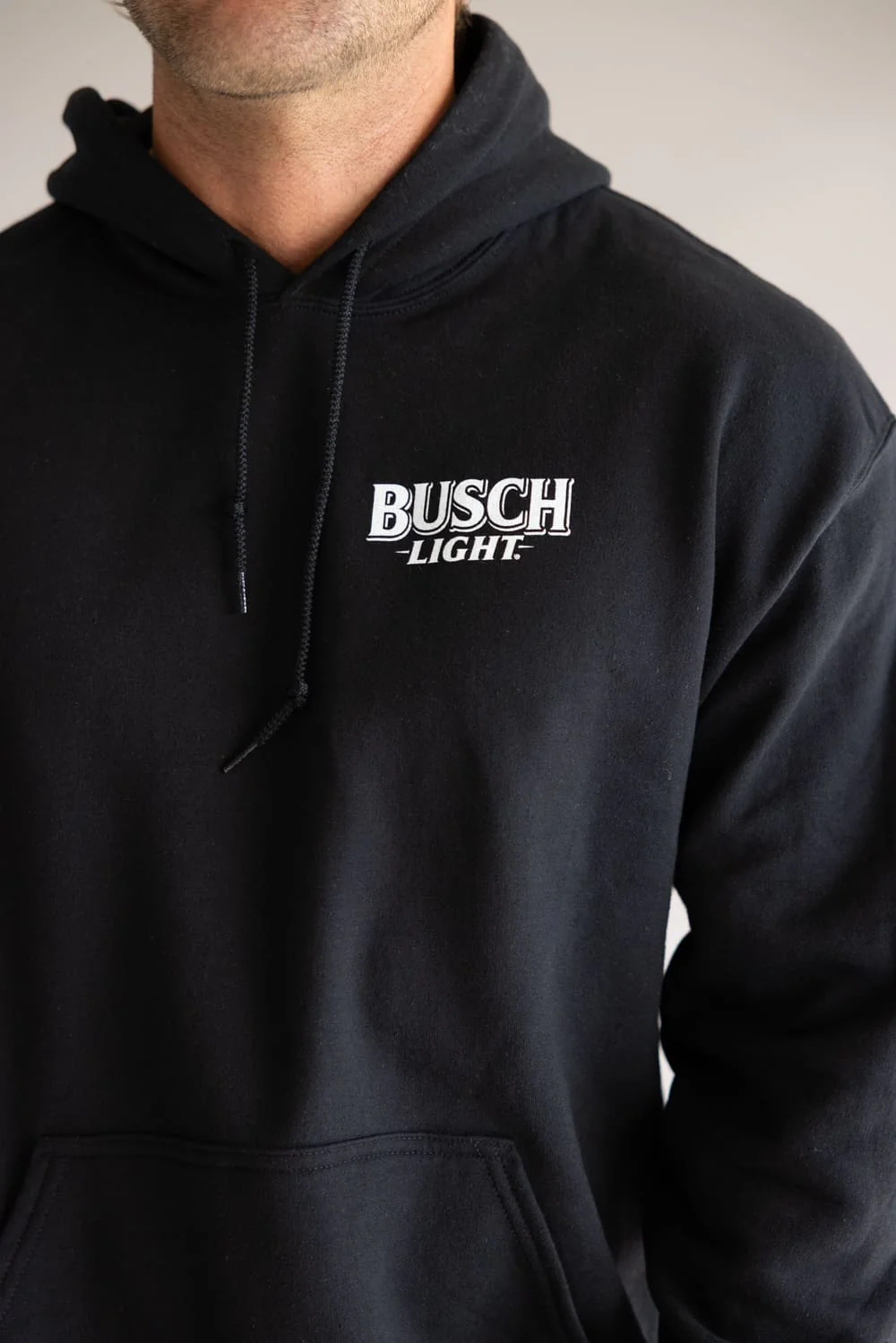 Busch Buck Shield Graphic Sweatshirt for Men in Black | 2236-BLACK - Image 3