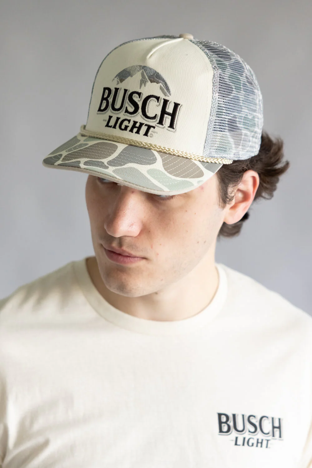 Busch Camo Logo Hat for Men in Camo | 9332-CAMO - Image 2