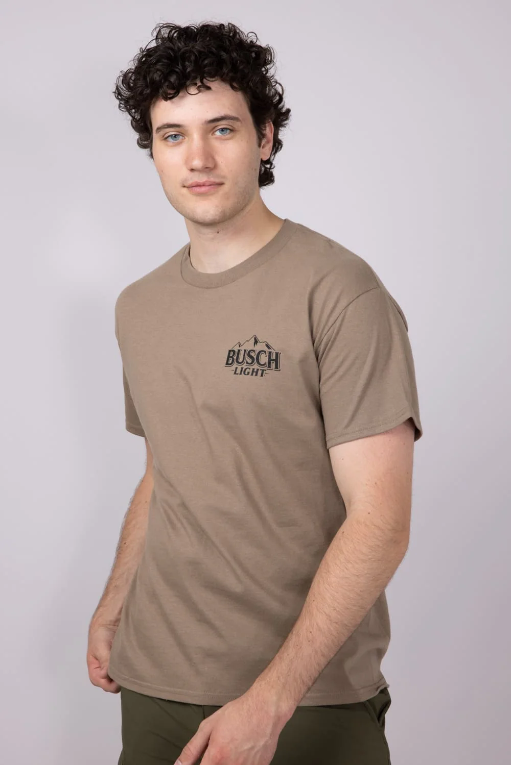 Busch Wildlife Pointer T-Shirt for Men in Brown | 16682-315A - Image 4