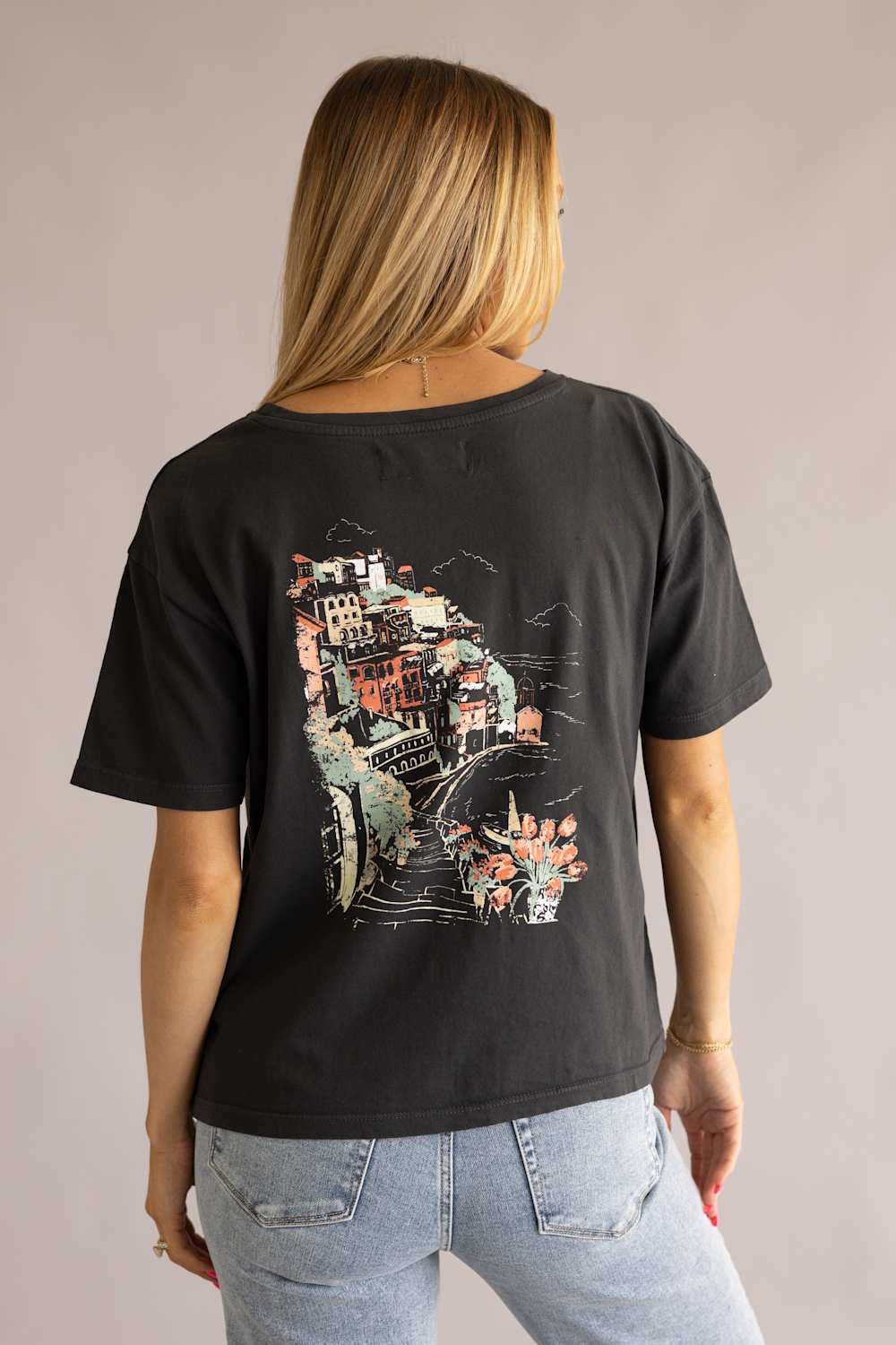 C&C California Toni Boxy Crew T-Shirt for Women - Image 6