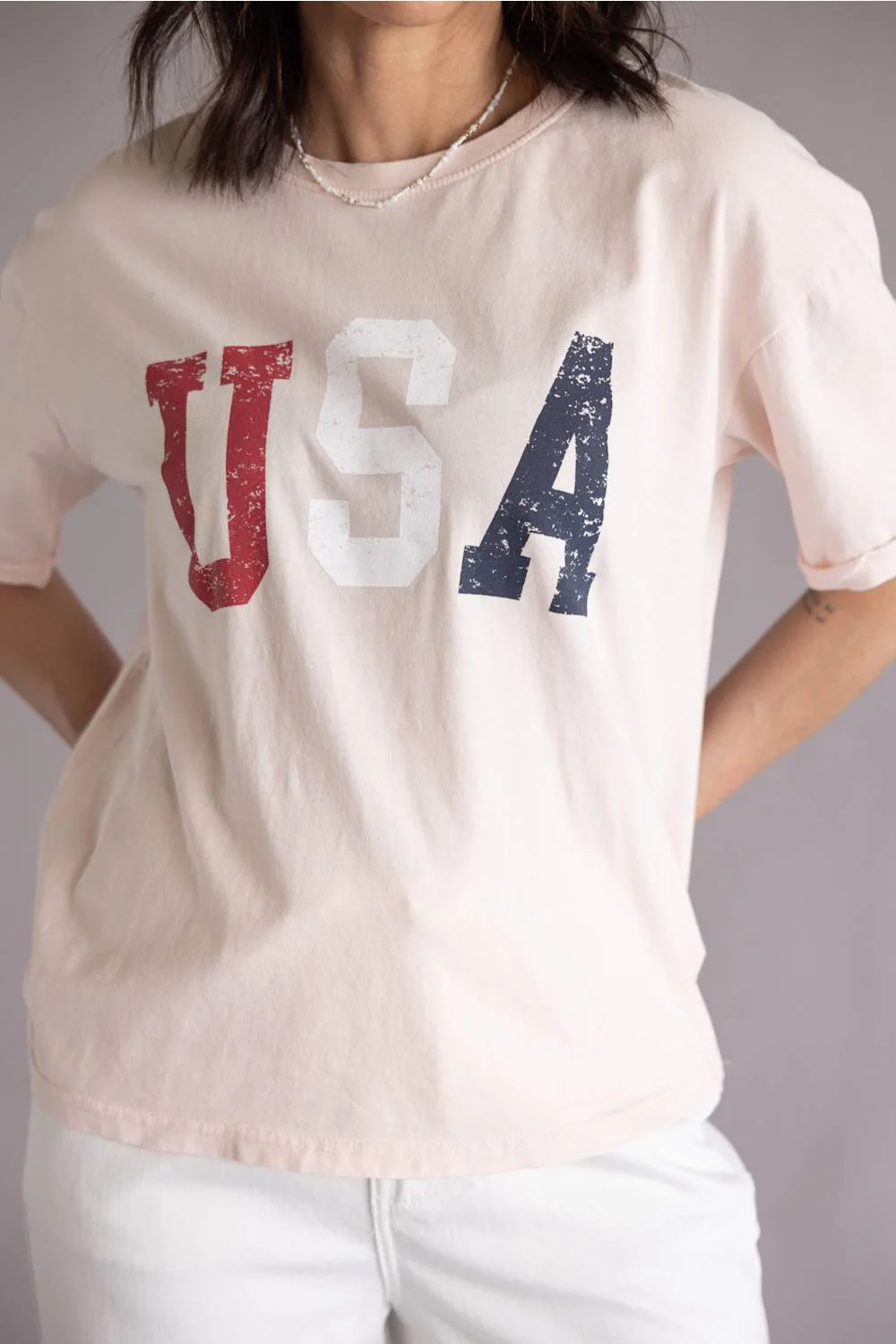 C&C California USA Melissa Tee for Women in Rose | 89A03008-ROSE - Image 2