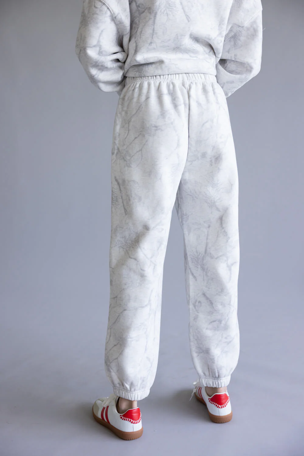 Camo Print Sweatpants for Women in Grey | CP10140-GREY - Image 2