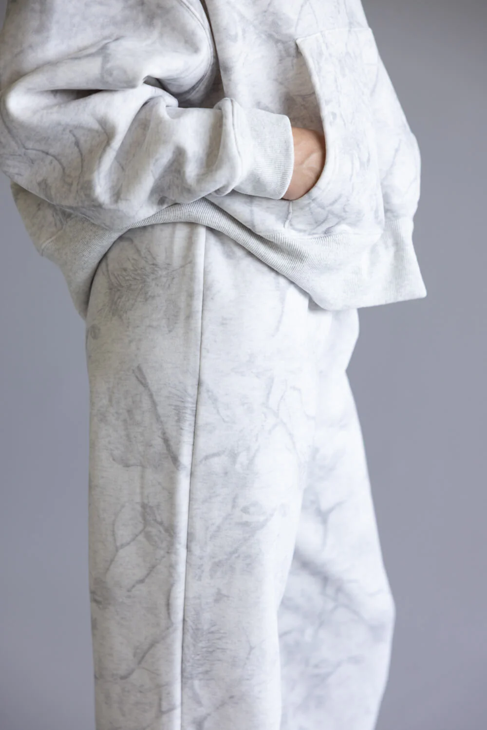 Camo Print Sweatpants for Women in Grey | CP10140-GREY - Image 4