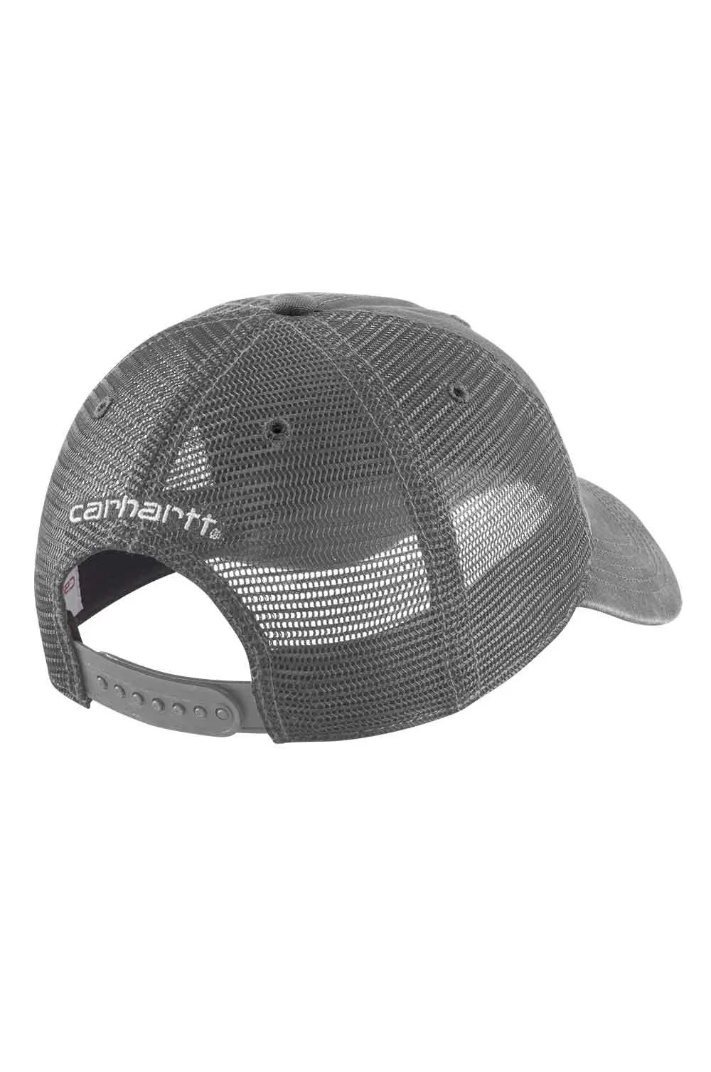 Carhartt Canvas Mesh Back Cap in Gravel | 100286-039 - Image 2