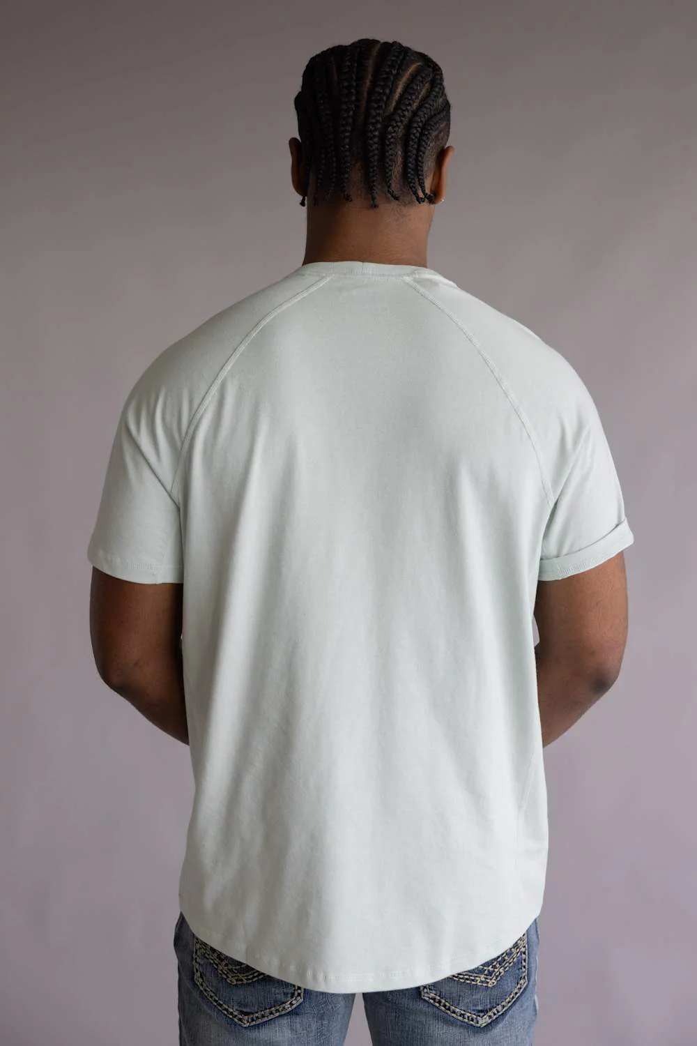 Carhartt Force Pocket T-Shirt for Men in Smoked Teal | 106652-GN8-SMOKEDTEAL - Image 3