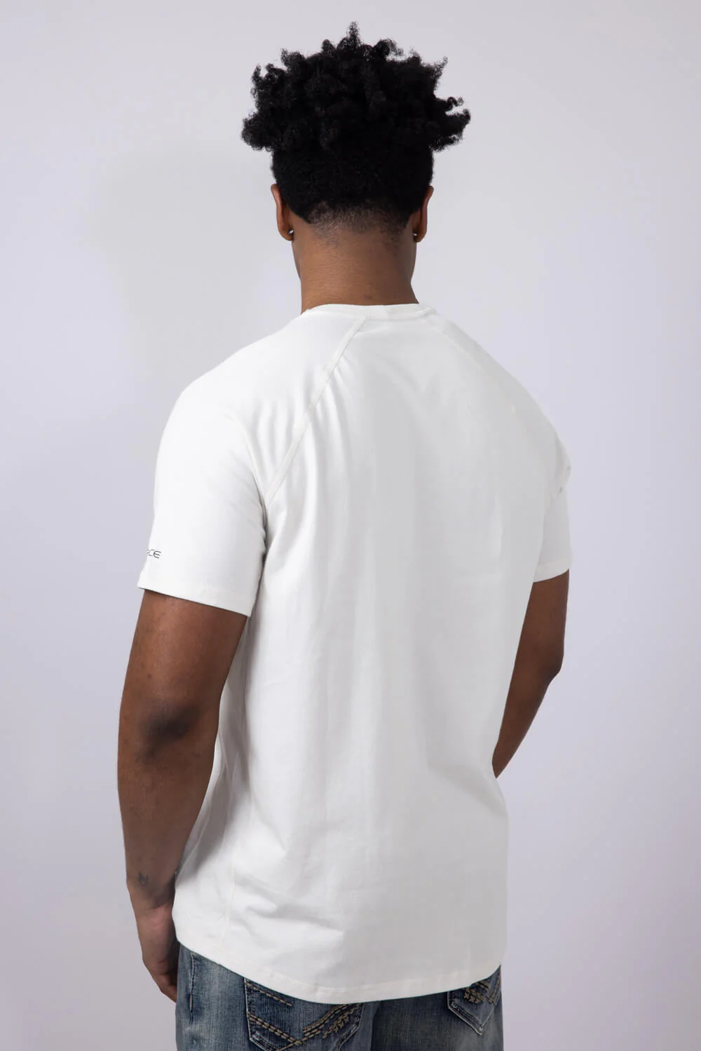 Carhartt Force Relaxed Fit Midweight Logo T-Shirt for Men in Malt | 106653-W03-MALT - Image 3