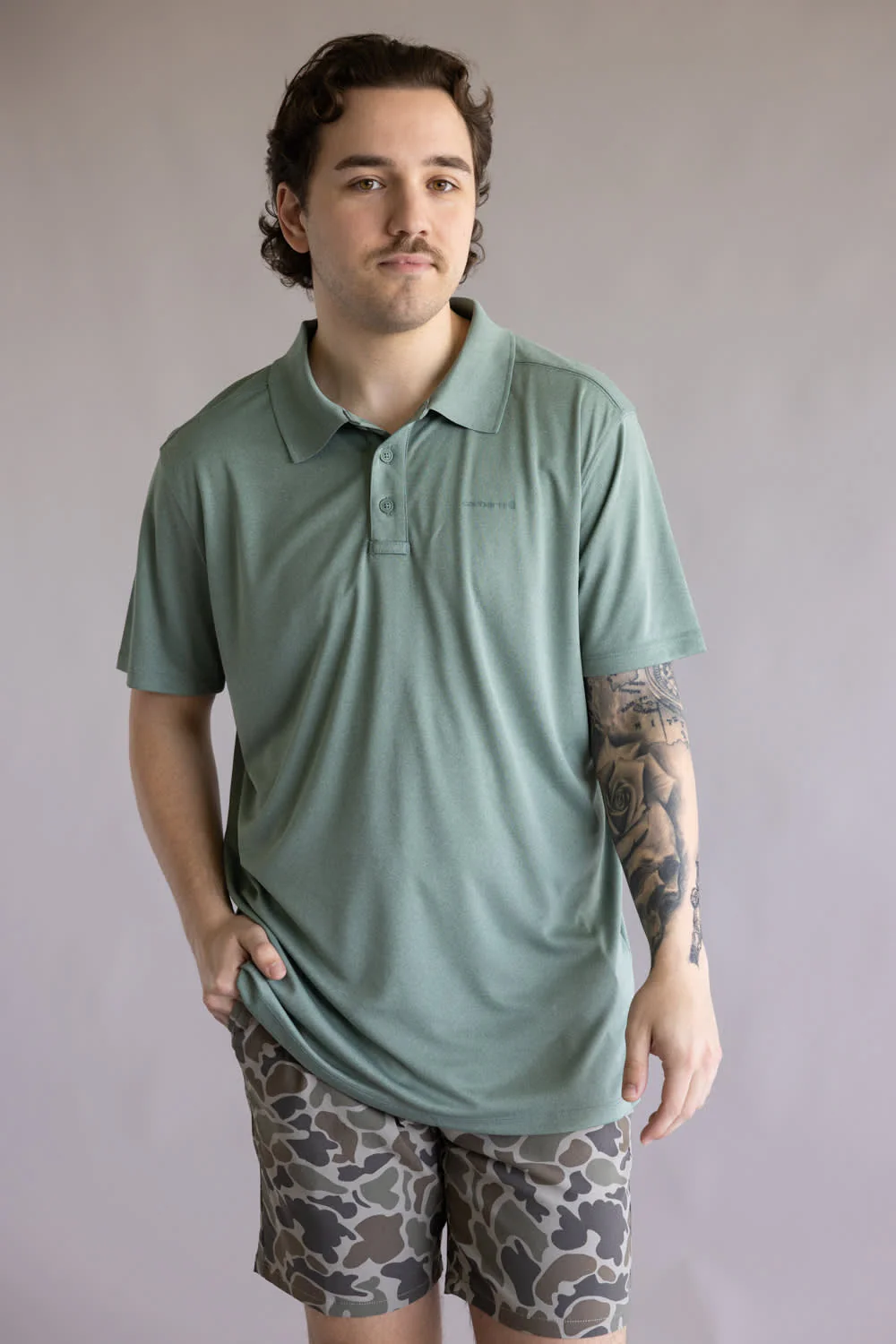 Carhartt Force Sun Defender Polo for Men - Image 2