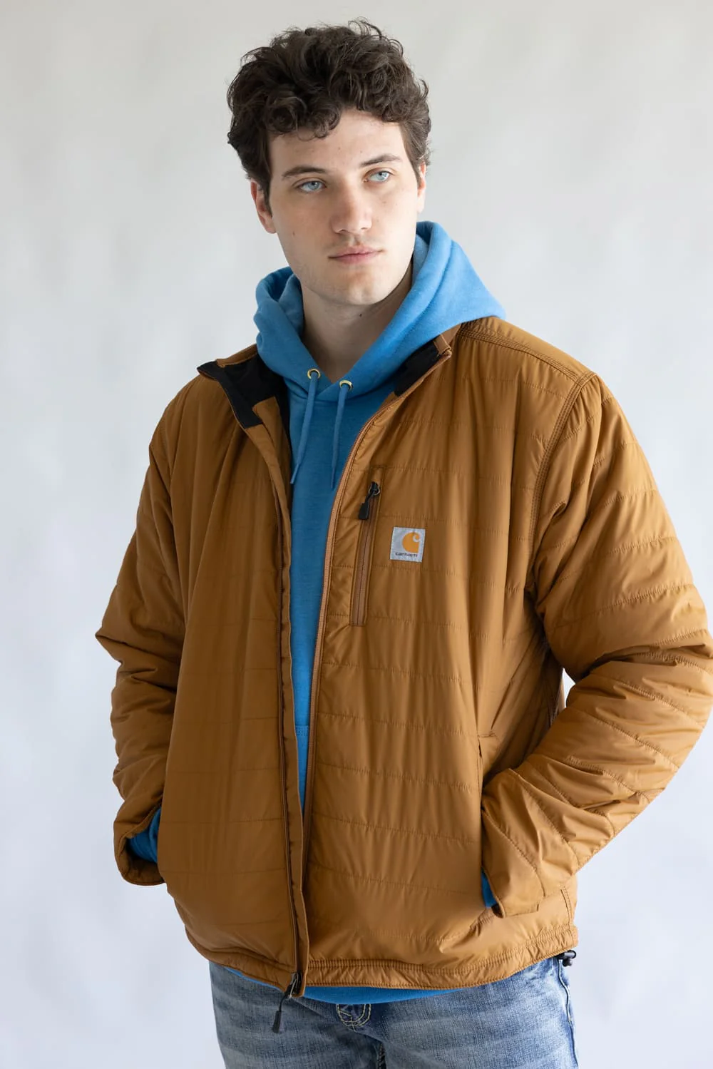 Carhartt Gilliam Jacket for Men in Carhartt Brown | 102208-BRN - Image 3