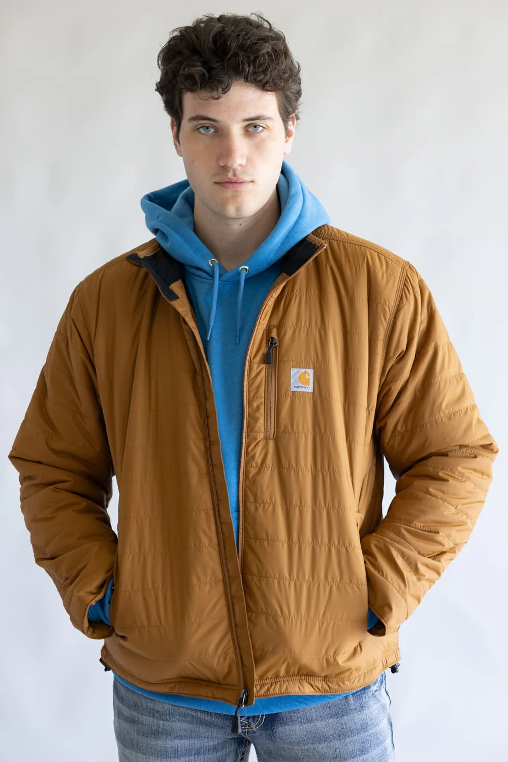 Carhartt Gilliam Jacket for Men in Carhartt Brown | 102208-BRN - Image 6