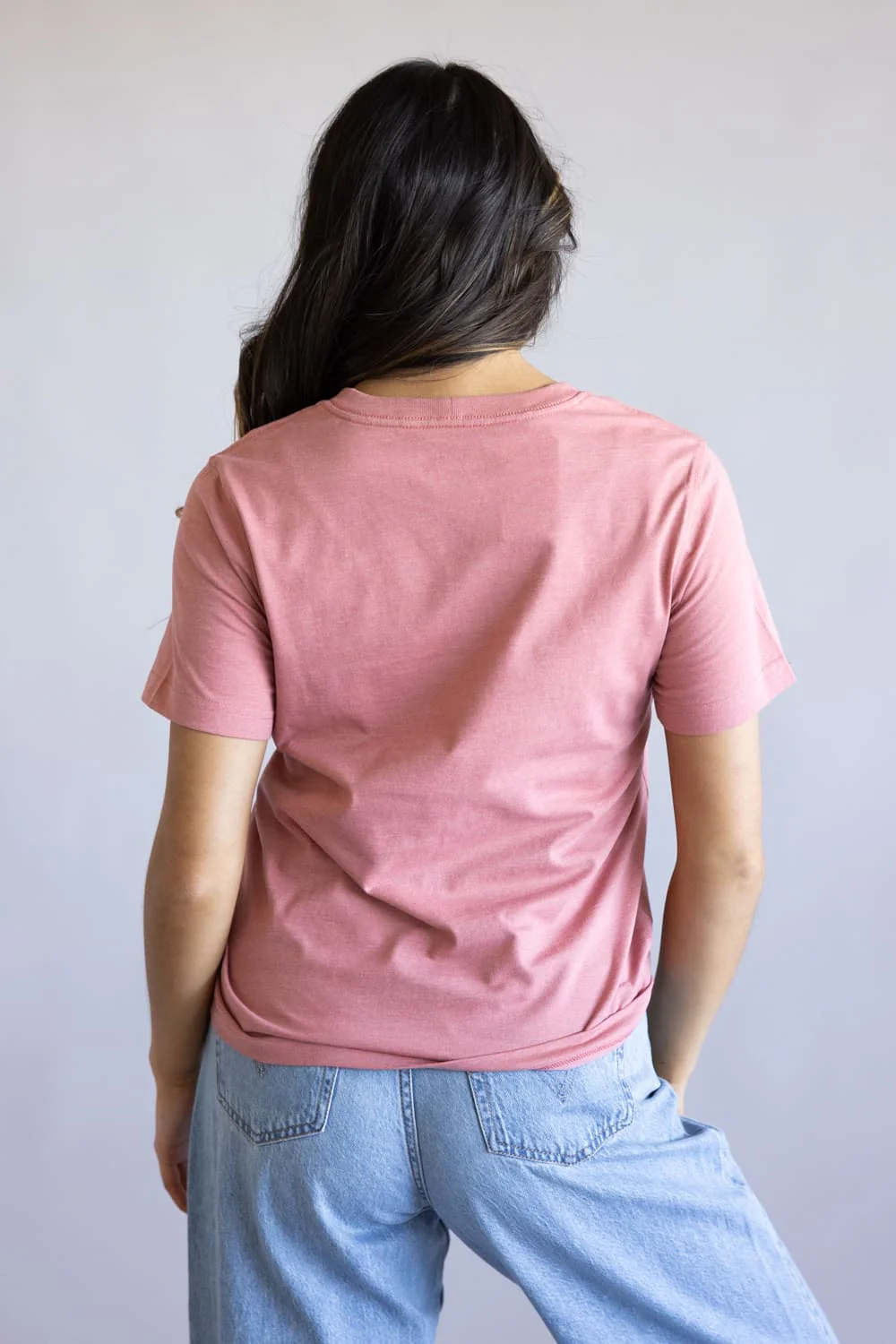 Carhartt Irvine Relaxed Horse T-Shirt for Women in Rose Tint Heather | 107385-P55 - Image 3