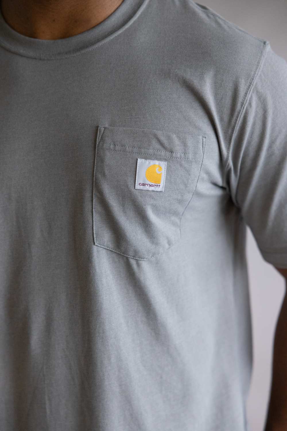 Carhartt Irvine Relaxed Outlast T-Shirt for Men | 107297-E87-ASH - Image 5