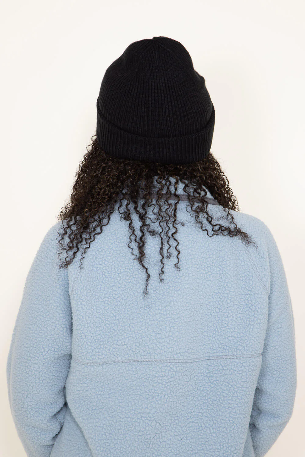 Carhartt Ribbed Knit Beanie for Women in Black | 105560-N04 - Image 3