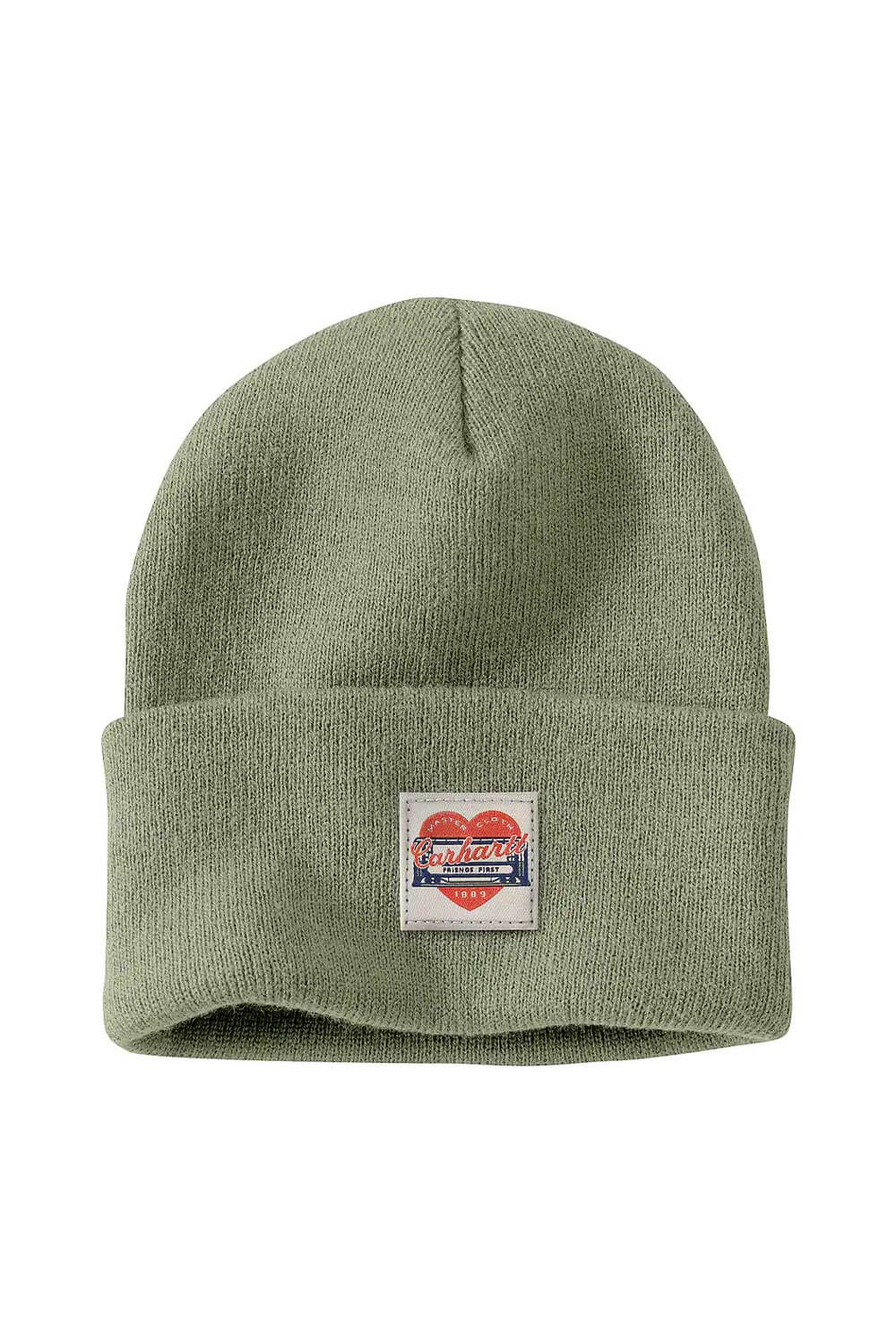 Carhartt Knit Heart Patch Beanie for Women - Image 2