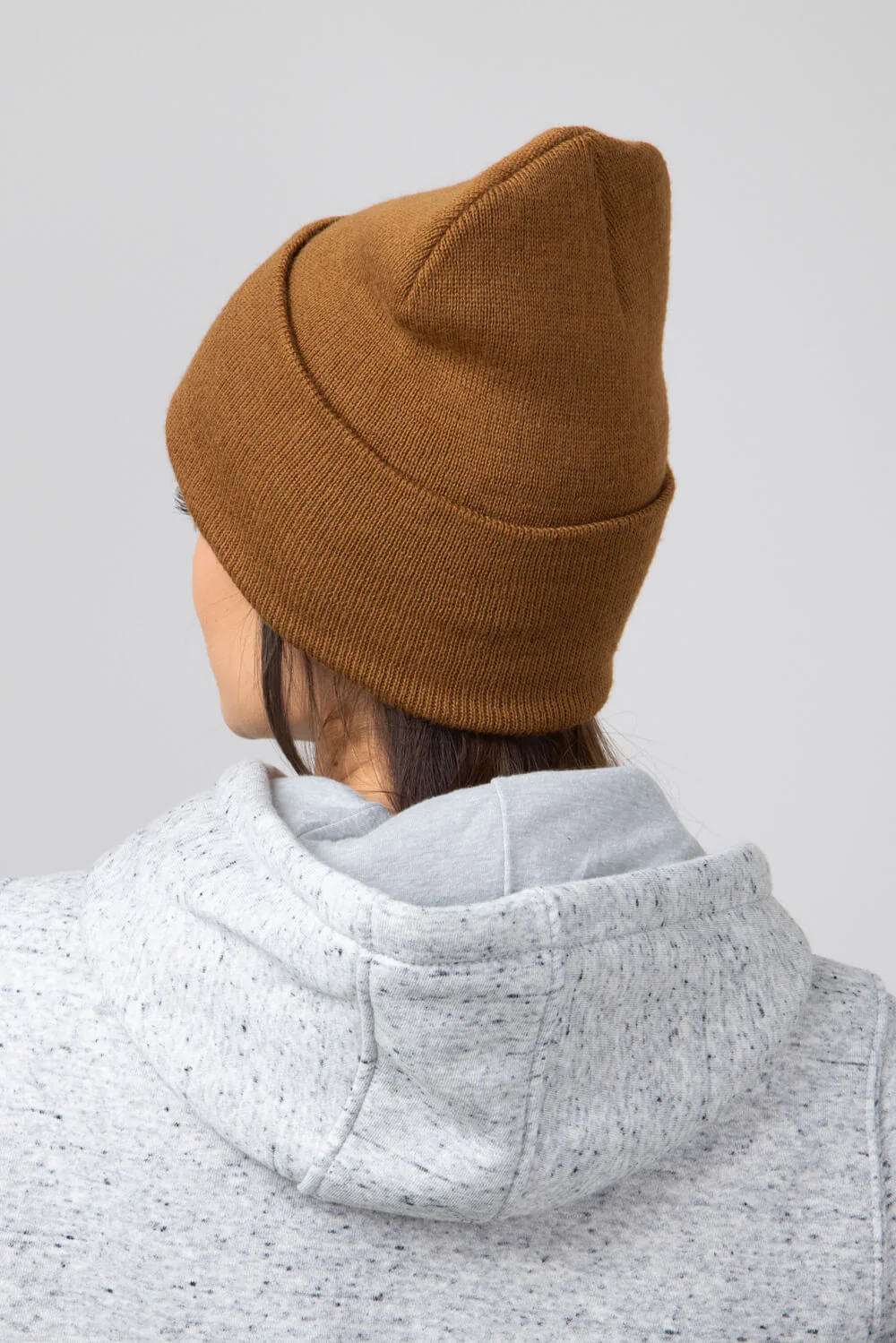 Carhartt Knit Satin Lined Beanies for Women in Brown | 106425-BRN - Image 5