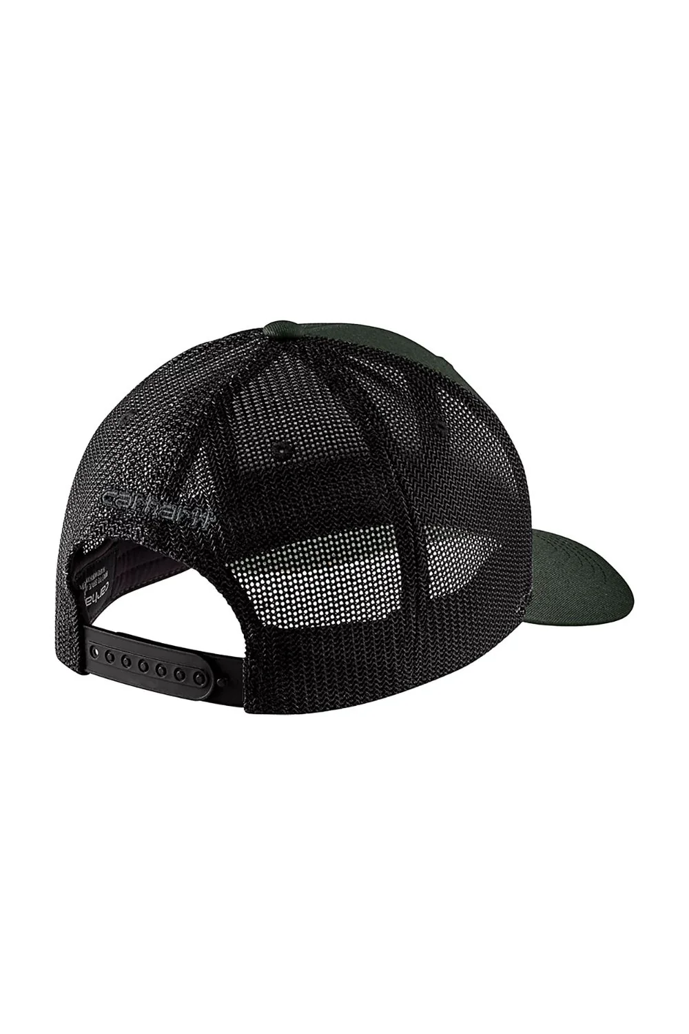 Carhartt Logo Patch Mesh Back Cap for Men in Dark Green | 105216-GI5 GRN - Image 2