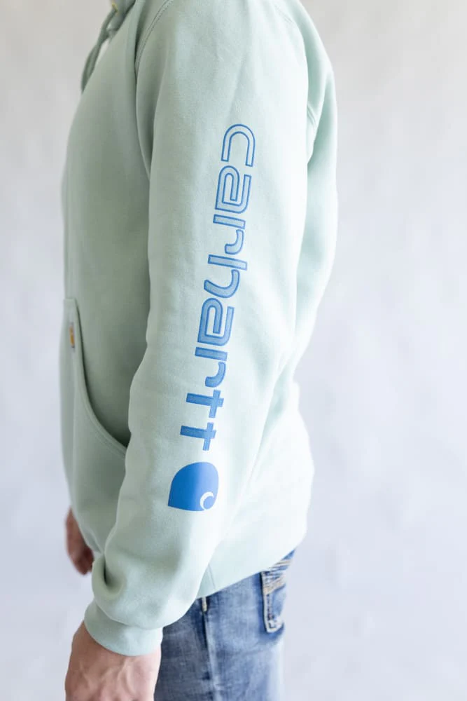 Carhartt Logo Sleeve Hoodie for Men in Seabrook | K288-GL3 - Image 3