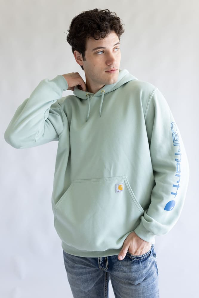 Carhartt Logo Sleeve Hoodie for Men in Seabrook | K288-GL3 - Image 5