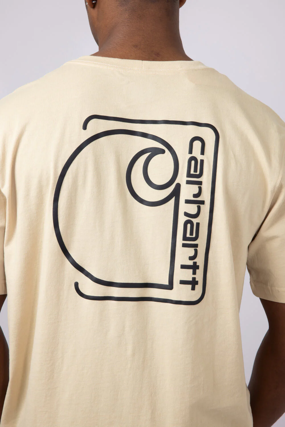 Carhartt Pocket Graphic T-Shirt for Men in Beach Brown | 106760-A33-BEACH - Image 3
