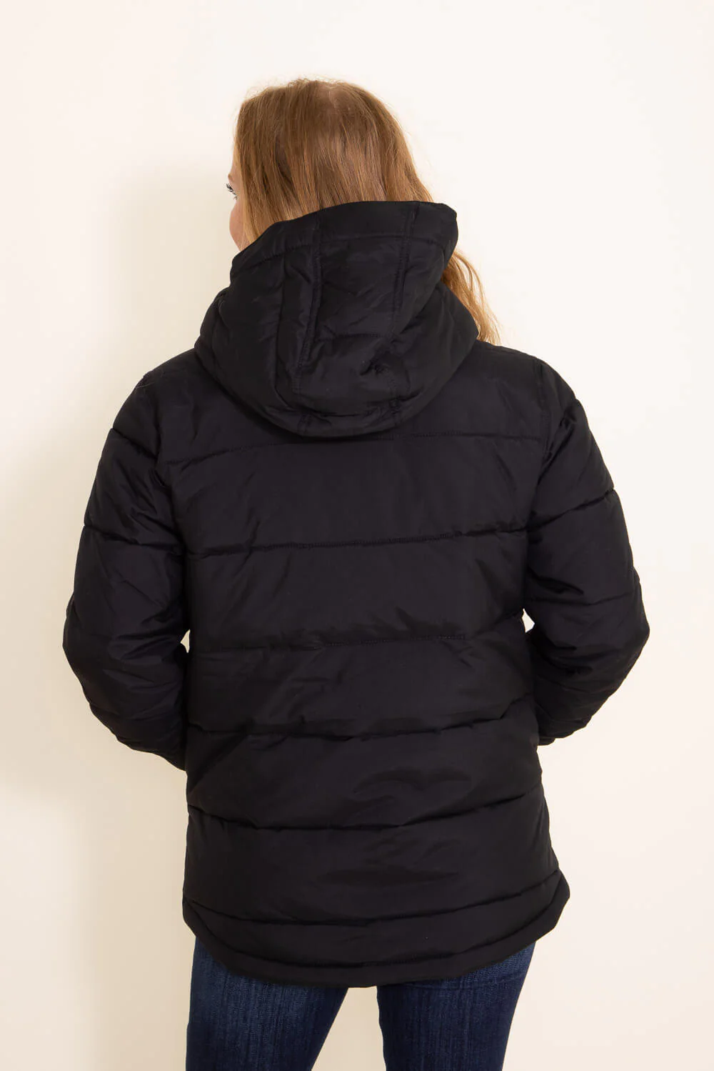 Carhartt Relaxed Fit Midweight Utility Jacket for Women in Black | 105457-N04 - Image 2