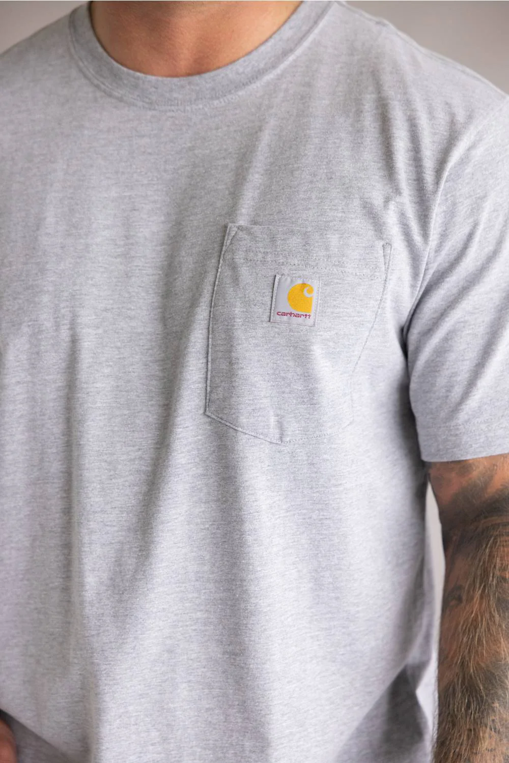 Carhartt Relaxed Horse T-Shirt for Men in Gray | 107292-034-GRAY - Image 4