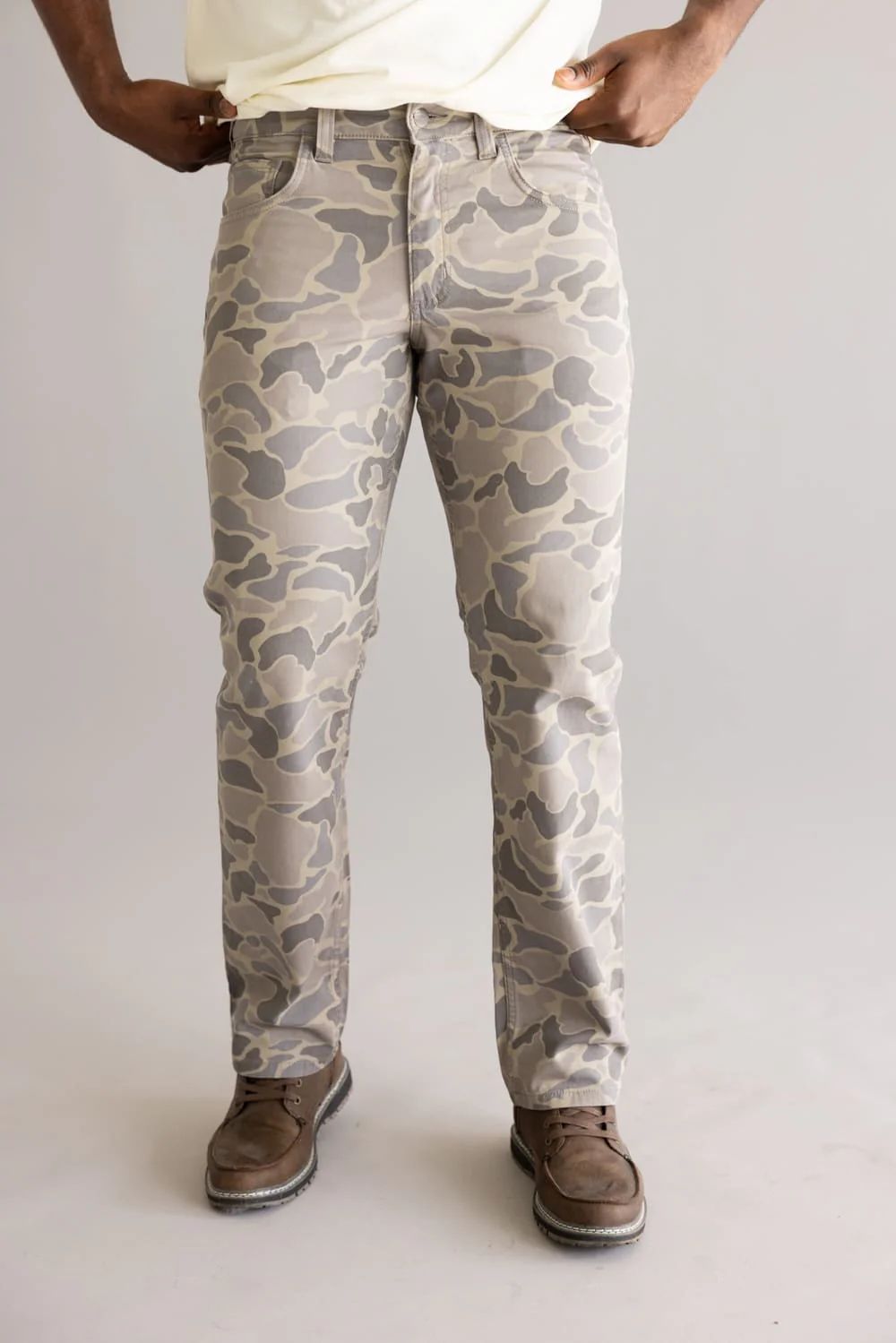 Carhartt Relaxed Straight Rigby Pants for Men in Camo | 102517-GM5 - Image 4