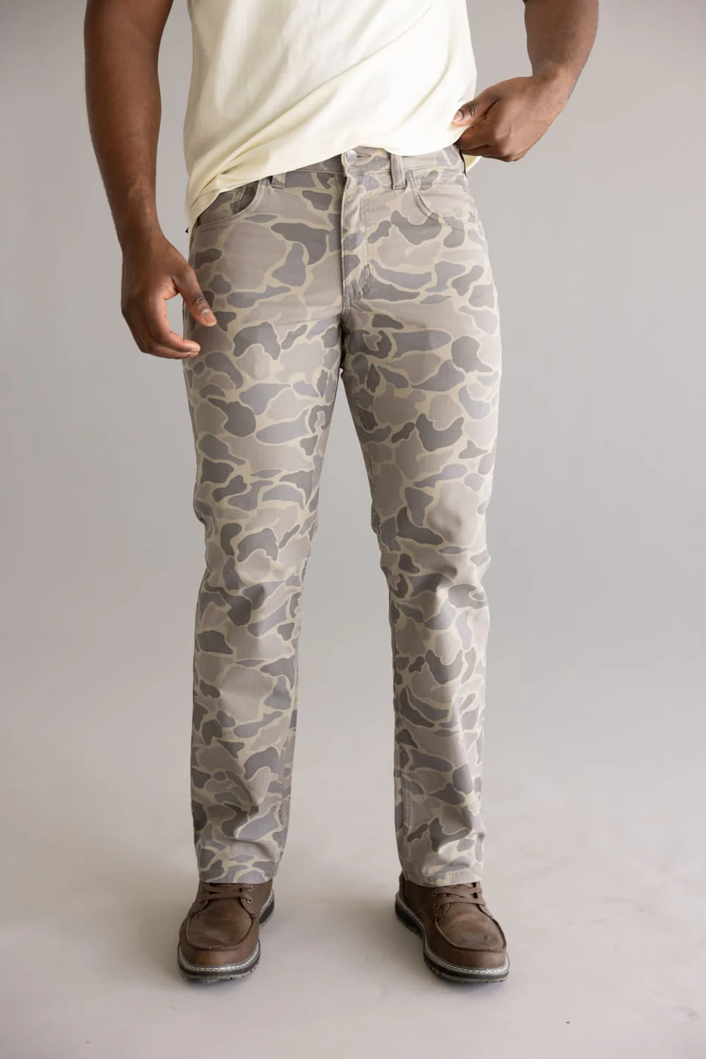 Carhartt Relaxed Straight Rigby Pants for Men in Camo | 102517-GM5 - Image 6