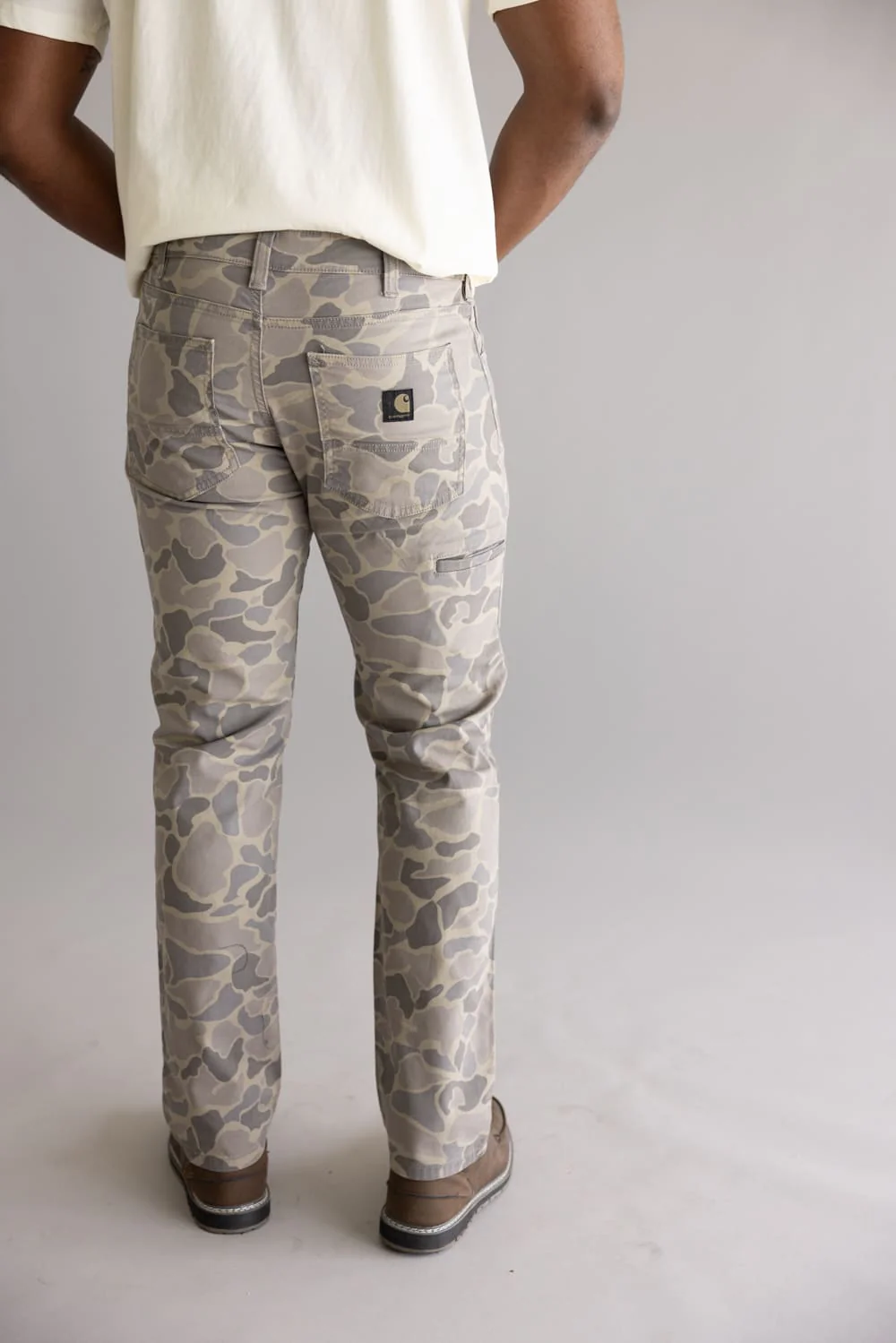 Carhartt Relaxed Straight Rigby Pants for Men in Camo | 102517-GM5 - Image 7