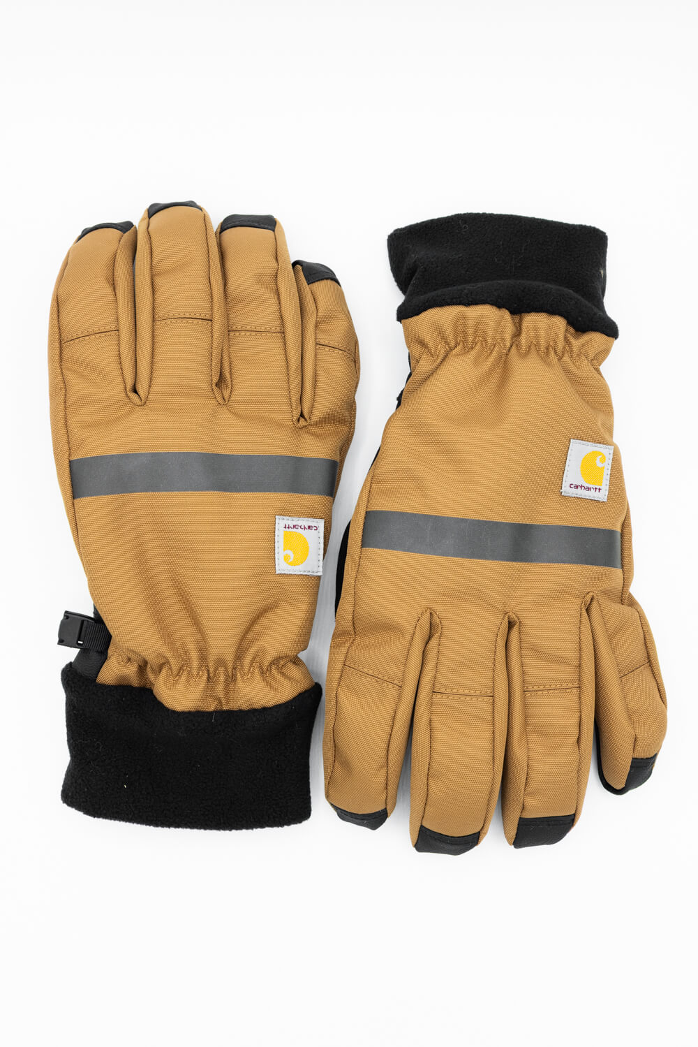 Carhartt Insulated Defender Gloves for Men in Brown | GL0838-MBRNBLK - Image 2