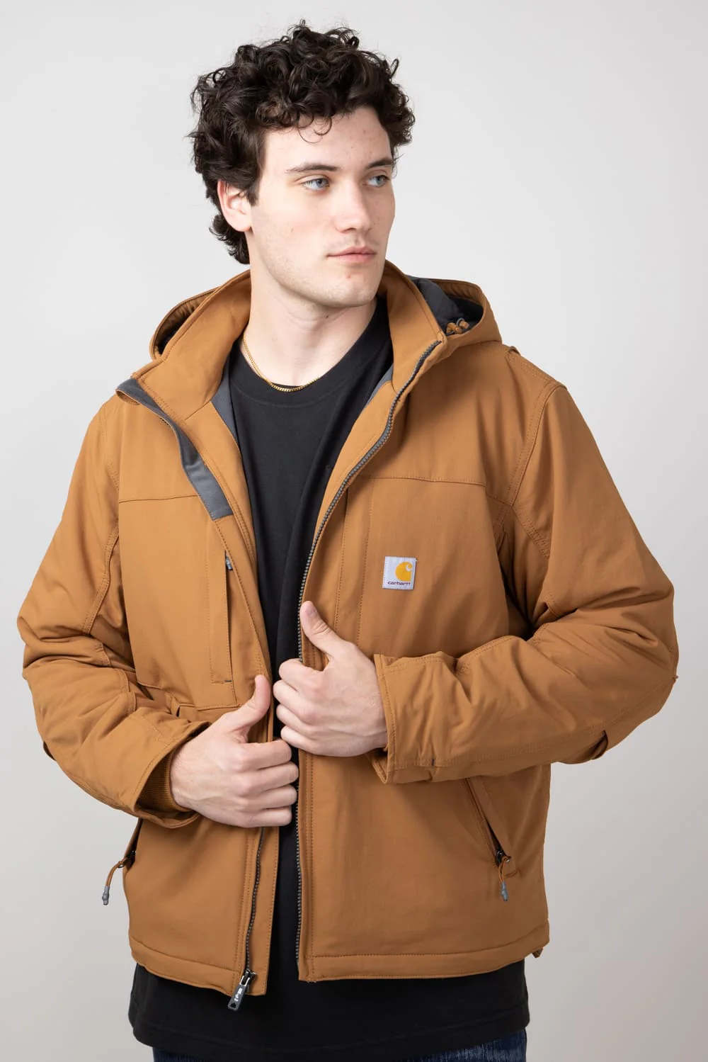 Carhartt Super Dux Insulated Jacket for Men in Brown | 106006-BRN-BROWN - Image 3