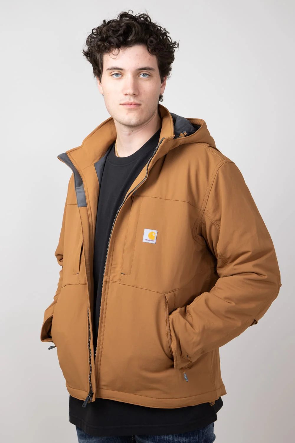 Carhartt Super Dux Insulated Jacket for Men in Brown | 106006-BRN-BROWN - Image 4
